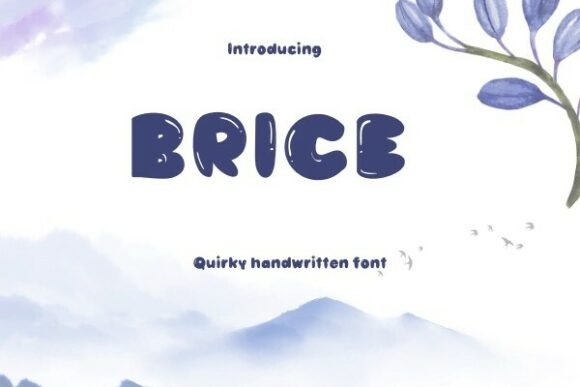 Brice: A Font That Captivates