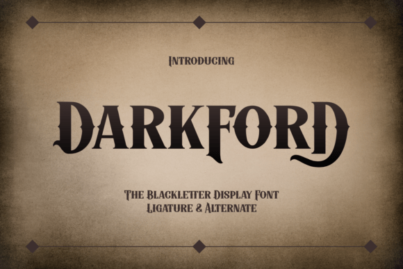 Darkford Font
