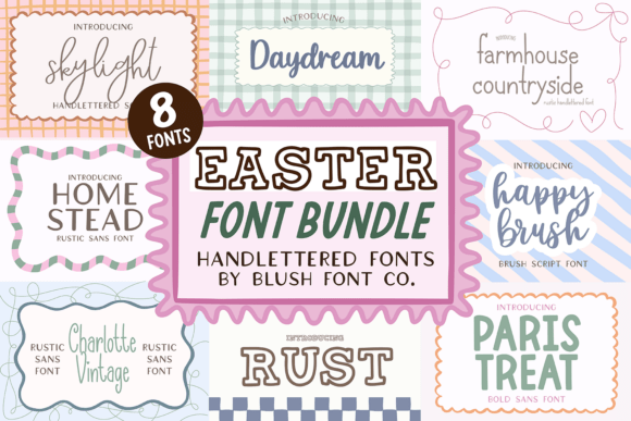Easter Bundle: A Font Collection for Seasonal Creativity