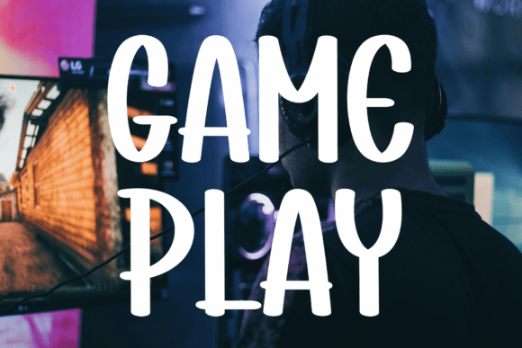 Game Play: A Handwritten Script Font for Modern Design
