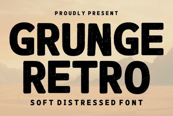 Grunge Retro: A Timeless Font for Bold and Nostalgic Design