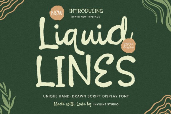 Liquid Lines Font: A Harmonious Blend of Artistry and Digital Precision