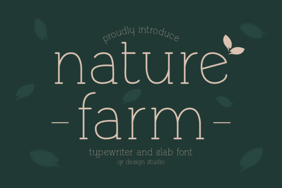 Naturefarm Font: A Nostalgic Touch for Modern Design