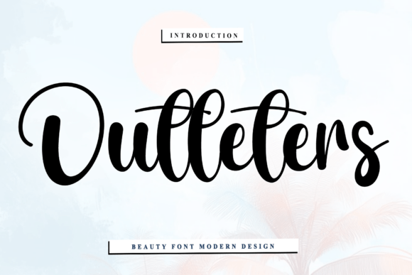 Outleters: A Font That Elevates Branding and Design with Artisanal Charm