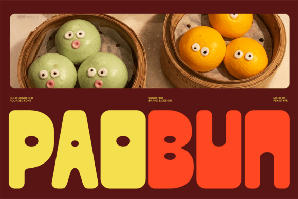 Paobun: A Playful Font That Adds Flavor to Design Projects