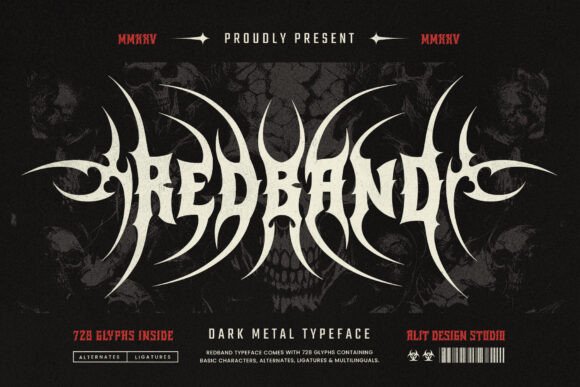 Red Band: The Font That Commands Attention