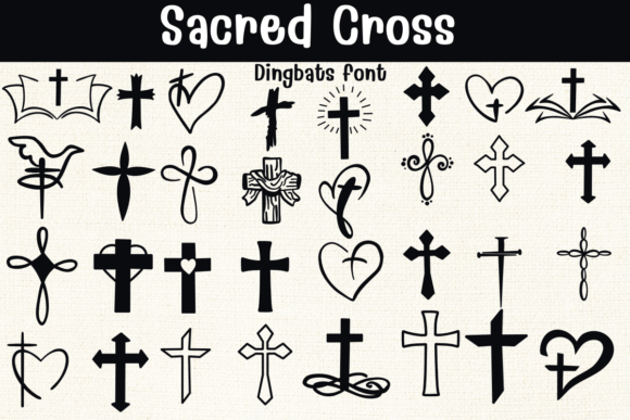 The Sacred Cross: A Font That Merges Faith, Art, and Design
